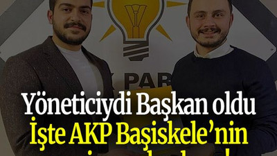 Yöneticiydi Başkan oldu İşte AKP Başiskele’nin yeni genç başkanı!